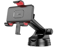 Automobilinis telefono laikiklis Hoco H22 (dashboard/windshield) juodas