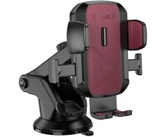 Automobilinis telefono laikiklis Hoco H65 (dashboard) juodas