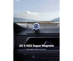 Automobilinis telefono laikiklis Joyroom JR-ZS366 (dashboard) magnetinis juodas