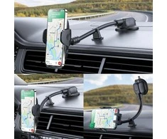 Automobilinis telefono laikiklis Joyroom JR-ZS259 (windshield) juodas