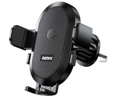 Automobilinis telefono laikiklis Remax RM-C02 (air vent) juodas