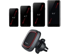 Automobilinis telefono laikiklis Hoco CA23, tvirtinamas ant ventiliacijos grotelių, magnetinis