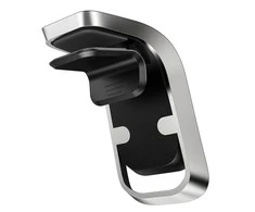 Automobilinis telefono laikiklis Hoco CA74 tvirtinamas į ventiliacijos groteles, magnetinis, juodas-sidabrinis