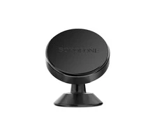 Automobilinis telefono laikiklis Borofone BH5 Platinum, tvirtinamas ant prietaisų skydelio, magnetinis