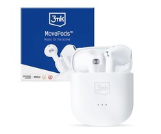 Belaidės ausinės 3mk MovePods baltos