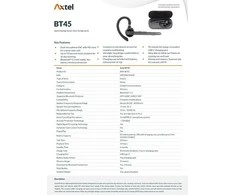 Belaidė laisvų rankų įranga Axtel BT45