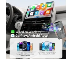 Belaidis CarPlay/Android Auto adapteris Ottocast Mini Cube juodas CP88-T3