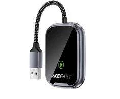 Belaidis CarPlay/Android Auto adapteris Acefast QC1 juodas