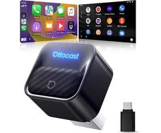 Belaidis CarPlay/Android Auto adapteris Ottocast Mini Core juodas CA525-T3