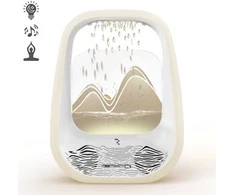 Belaidis miego ir poilsio garsiakalbis Reach Relaxing Rain kreminis
