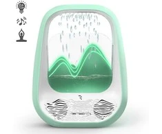 Belaidis miego ir poilsio garsiakalbis Reach Relaxing Rain žalias