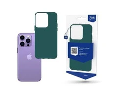 Dėklas 3mk Matt Case Apple iPhone 14 Pro Max tamsiai žalias