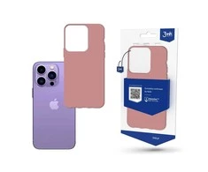 Dėklas 3mk Matt Case Apple iPhone 14 Pro rožinis