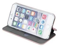 Reach Dėklas Book Elegance Apple iPhone 7/8/SE 2020/SE 2022 rožinis-auksinis