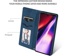 Dėklas Business Style Xiaomi Redmi A7 4G tamsiai mėlynas