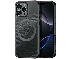 Dux Ducis dėklas AIMO MAG compatible su MagSafe skirtas iPhone 16 Pro Max juodos spalvos