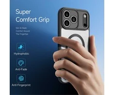 DUX DUCIS AIMO MAG dėklas, suderinamas su „MagSafe“, skirtas IPHONE 17 PRO, juodas