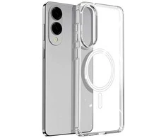 Dėklas Dux Ducis Clin Magsafe Samsung S937 S25 Edge skaidrus