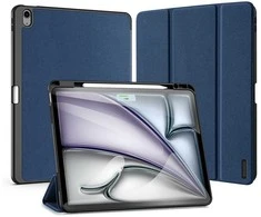 Dėklas Dux Ducis Domo Apple iPad Air 13 2024/iPad Air 13 2025 tamsiai mėlynas