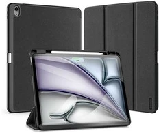 Dėklas Dux Ducis Domo Apple iPad Air 13 M2/M3/M4 2024/2025/2026 juodas