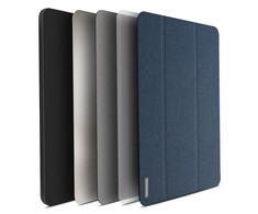 Dėklas Dux Ducis Domo Apple iPad Air 4/5/6/7/M4 2020/2022/2024/2025/2026 10.9/11 tamsiai mėlynas