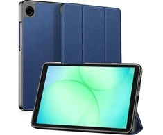 Dėklas Dux Ducis Domo Samsung X110/X115 Tab A9 8.7/X130/X135 Tab A11 8.7 tamsiai mėlynas