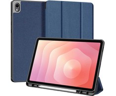 Dėklas Dux Ducis Domo Samsung X730/X730 Tab S11 tamsiai mėlynas