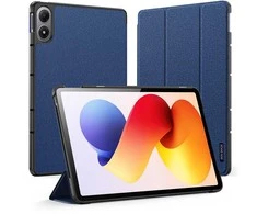Dėklas Dux Ducis Domo Xiaomi Redmi Pad Pro 12.1/Redmi Pad 2 Pro 12.1 tamsiai mėlynas