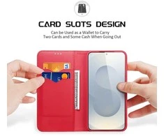 Dėklas Dux Ducis Hivo skirtas Samsung S937 S25 Edge raudonas