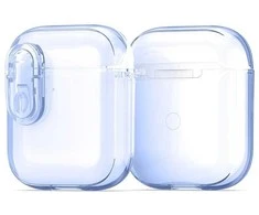 Dėklas Dux Ducis PECL Apple AirPods 1/2 mėlynas