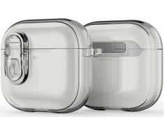 Dėklas Dux Ducis PECL Apple AirPods 4 pilkas