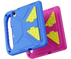 Dėklas Dux Ducis Puff Apple iPad 10.9 2022/iPad 11 2025 mėlynas