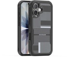 Dėklas Dux Ducis Shld Apple iPhone 17 juodas (Umbra Pattern)