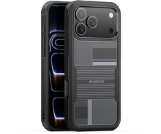 Dėklas Dux Ducis Shld Apple iPhone 17 Pro juodas (Umbra Pattern)