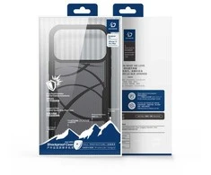 Dėklas Dux Ducis Shld Apple iPhone 17 Pro Max juodas (Rhythm Pattern)