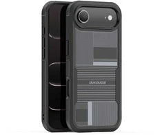 Dėklas Dux Ducis Shld Apple iPhone Air juodas (Umbra Pattern)
