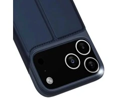 DUX DUCIS piniginės dėklas SKIN PRO, skirtas IPHONE 17 PRO, mėlynas