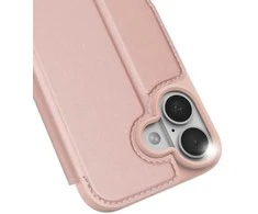 DUX DUCIS piniginės dėklas SKIN PRO, skirtas IPHONE 17, rožinis