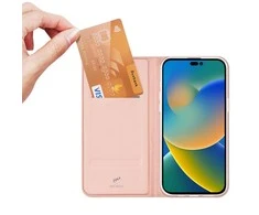 Dėklas Dux Ducis Skin Pro Xiaomi Poco X5 5G/Redmi Note 12 5G rožinis-auksinis