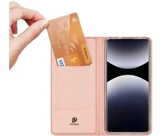Dėklas Dux Ducis Skin Pro Xiaomi Redmi Note 14 Pro 4G rožinio aukso