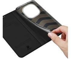 Dėklas Dux Ducis Skin Pro Xiaomi Redmi Note 14 Pro 5G/Poco X7 juodas