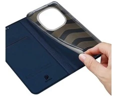Dėklas Dux Ducis Skin Pro Xiaomi Redmi Note 14 Pro Plus 5G tamsiai mėlynas