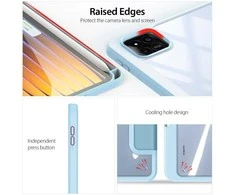 Dėklas Dux Ducis Toby Xiaomi Pad 8/7/7 Pro mėlynas