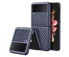 Dux Ducis Venice dėklas skirtas Samsung Z Flip 3 5G, mėlynas
