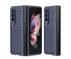 Dux Ducis Venice dėklas skirtas Samsung Z Fold 4 5G, mėlynas