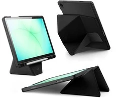 Dėklas Dux Ducis Vers Samsung X210/X215/X216 Tab A9 Plus 11.0/X230/X235/X236 Tab A11 Plus 11.0 rožinis