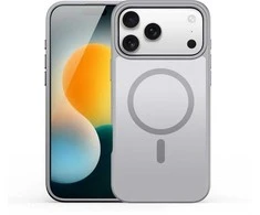 DUX DUCIS dėklas YIND, suderinamas su „MagSafe“, skirtas IPHONE 17 PRO MAX, pilkas