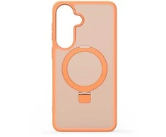Dėklas Dux Ducis Yind Magnetic Stand Samsung S947 S26 Plus oranžinis