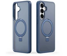 Dėklas Dux Ducis Yind Magnetic Stand Samsung S942 S26 tamsiai mėlynas