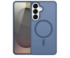 Dėklas Dux Ducis Yind MagSafe Samsung S942 S26 tamsiai mėlynas